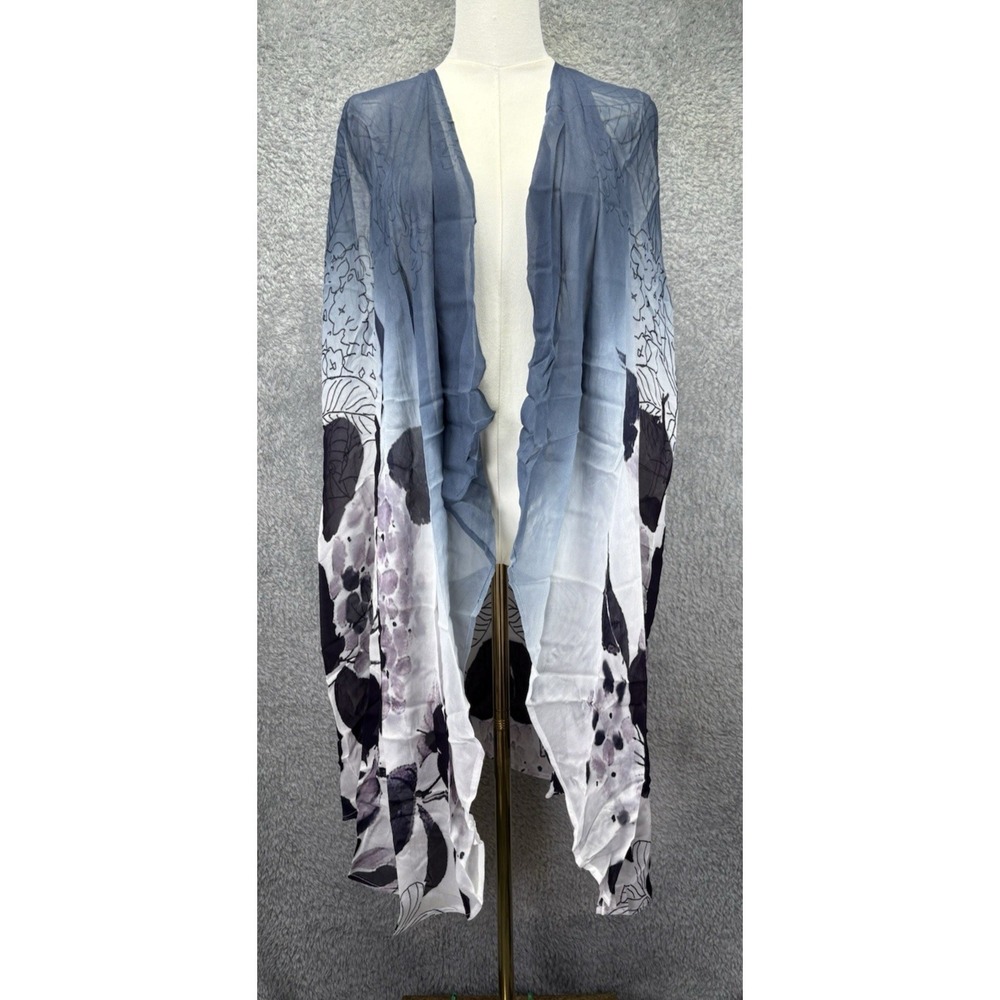 Lior Paris Sheer Waterfall Duster Womens S/M NWOT Boho Lagenlook Artsy Coastal